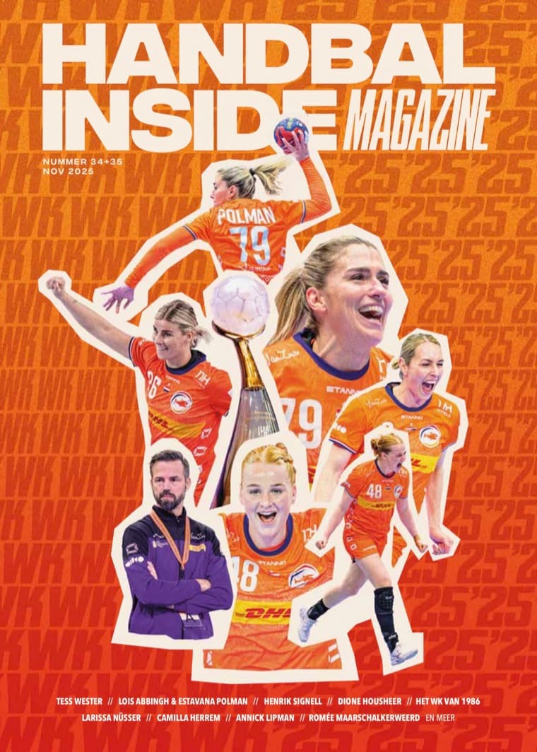 Cover van Handbal Inside Magazine, nummer 34+35