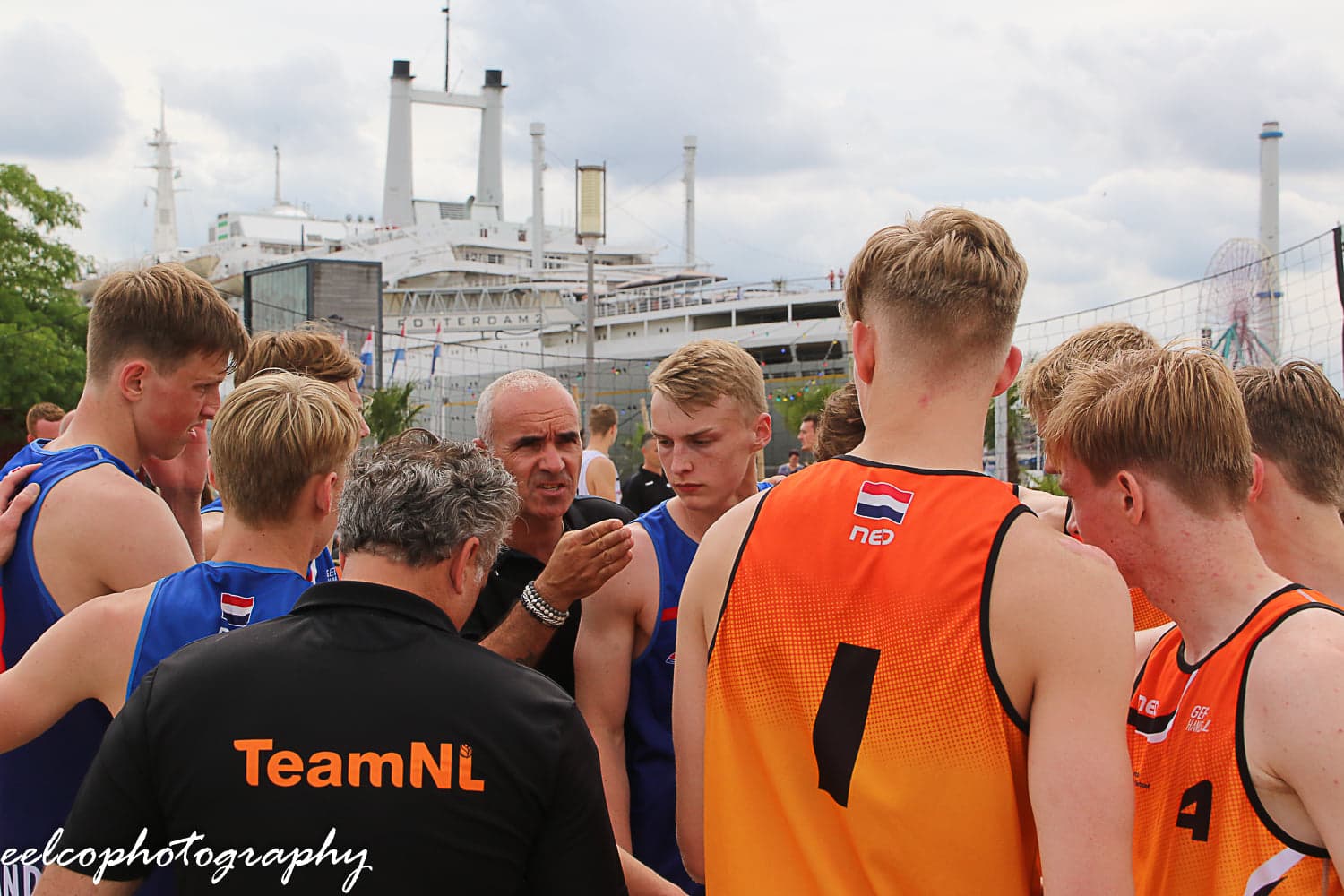 Jong Oranje Beach Handball Danny Baijens