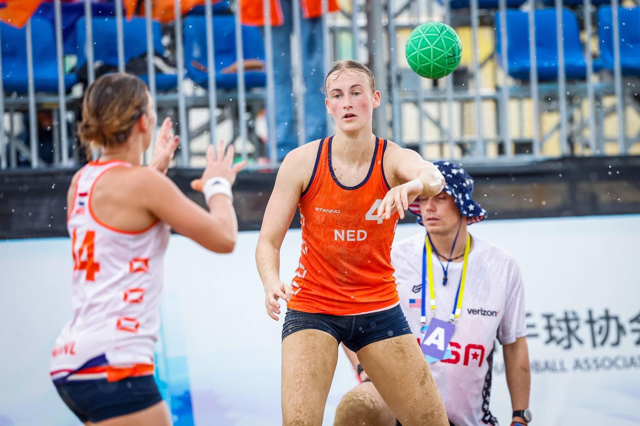 Beach Handball Meike Kruijer