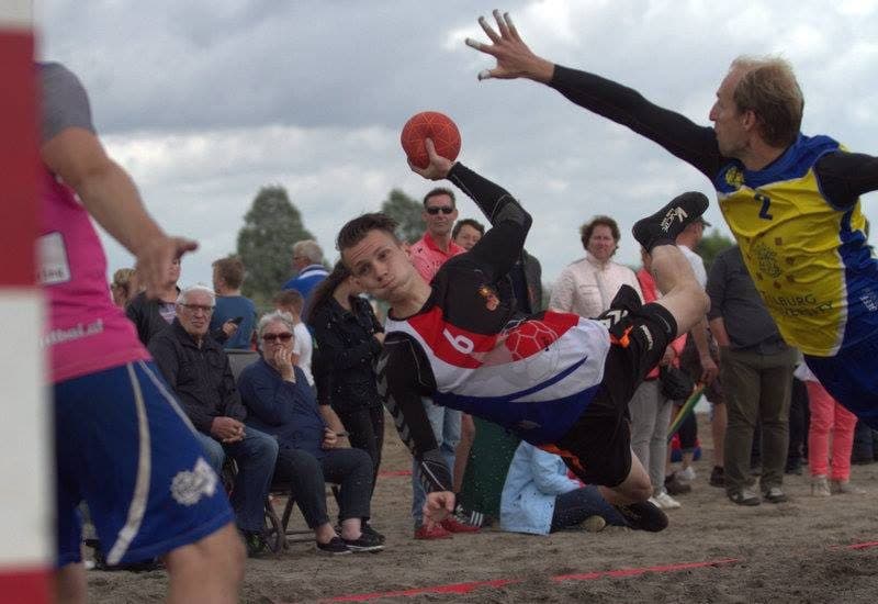 Beach Handball Hiekka Hauskaa