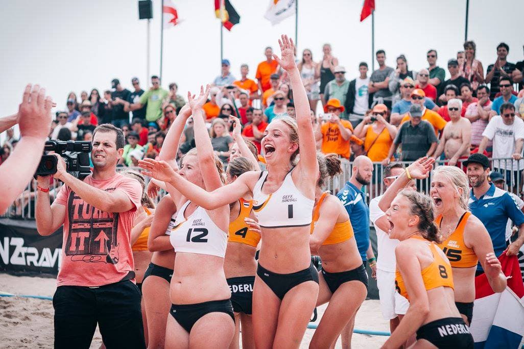 Oranje U17 Beach Handball