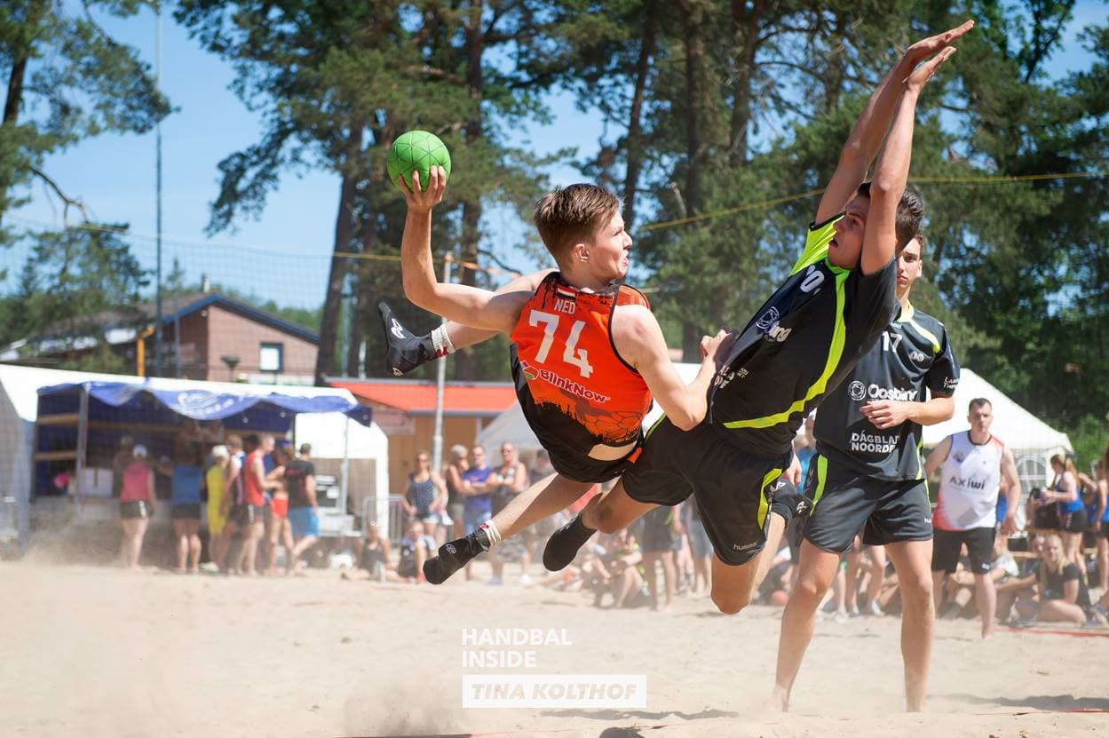 Beach Handball Hiekka Hauskaa