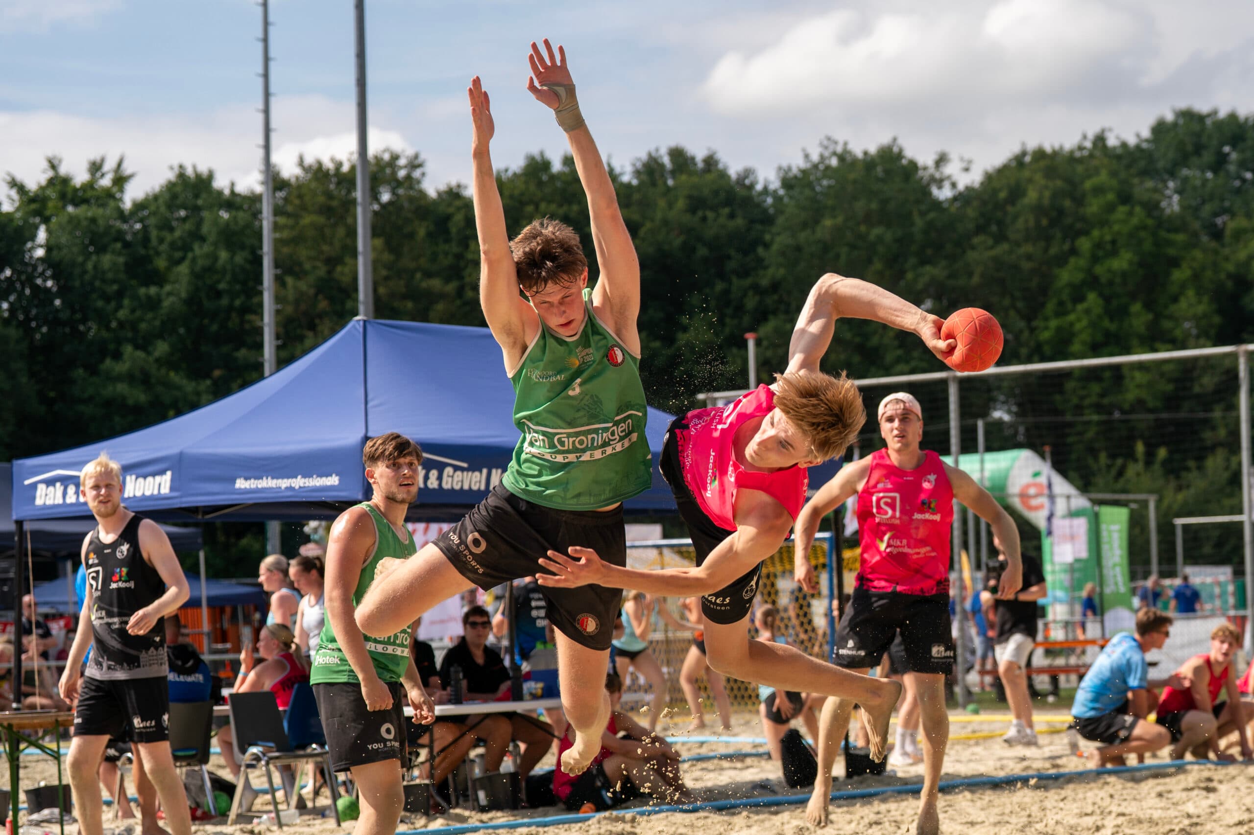 Beach Handball Hiekka Hauskaa